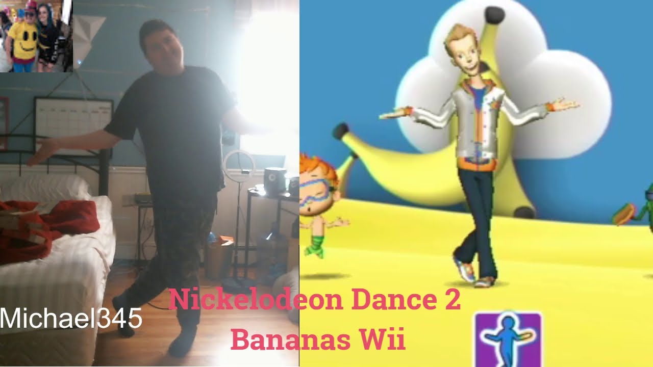 Nickelodeon Dance 2 Bananas 3 Stars Wii on wii u