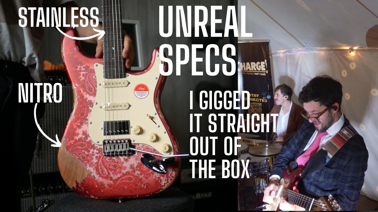 INCREDIBLE SPECS - Can This £319 Strat REALLY Deliver? I Gigged it RIGHT OUT OF THE BOX Artist AS72