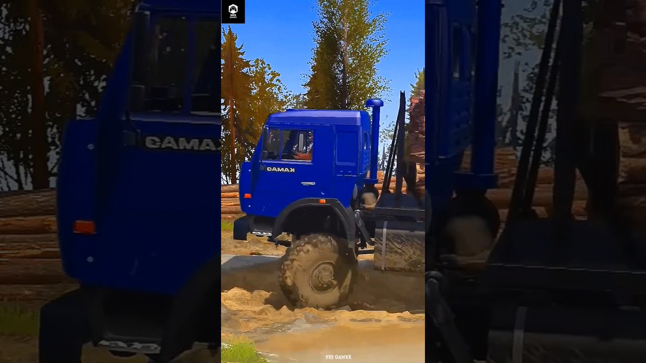 Ultimate Offroad Truck Challenge in Deep Mud | MudRunner Gameplay! #mudrunner #shorts