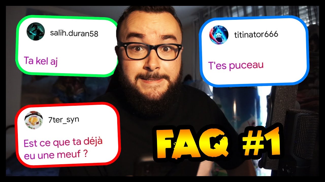 JE SUIS PUCEAU ! (Ma première vidéo FAQ)