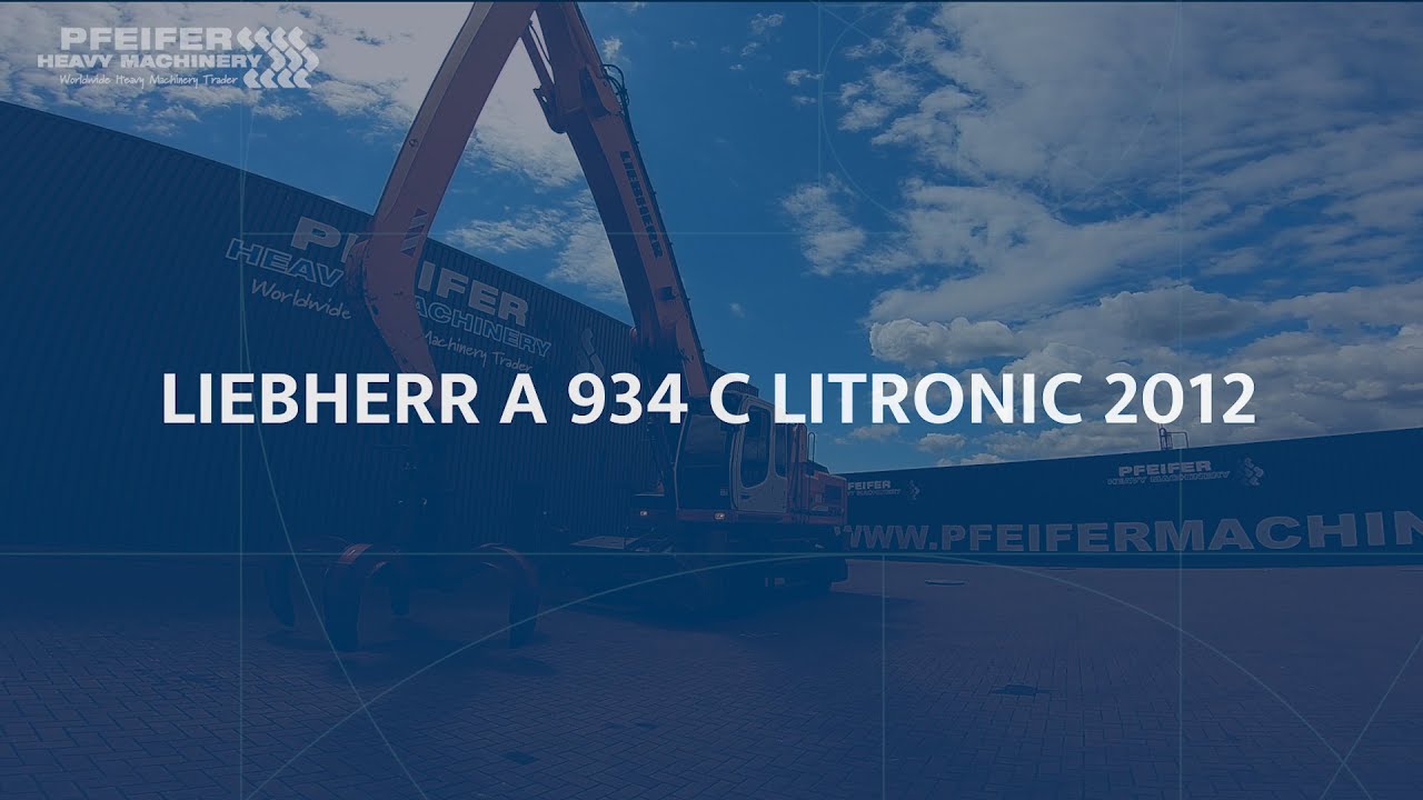 Liebherr A934C Litronic 2012
