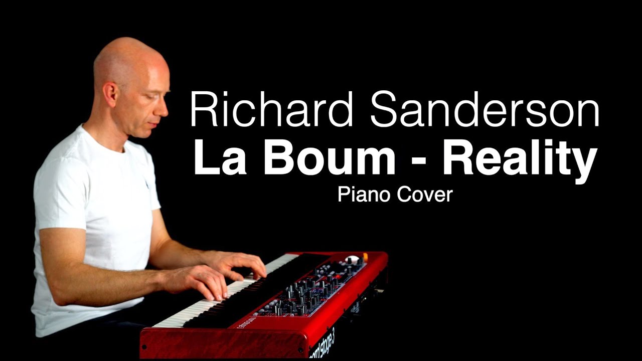 Richard Sanderson - La Boum - Reality | Piano Cover by Pierre