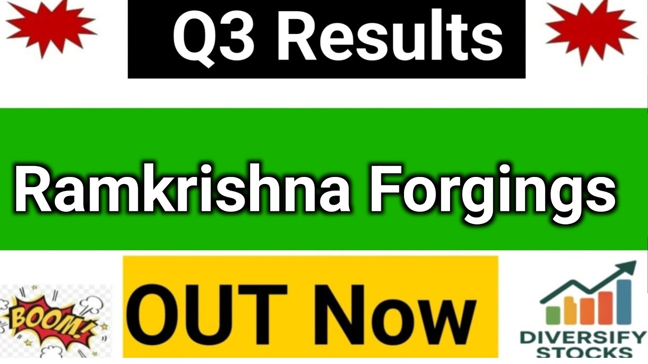 ramkrishna forgings q3 results 2026 | rkforge share latest news | rkforge results today