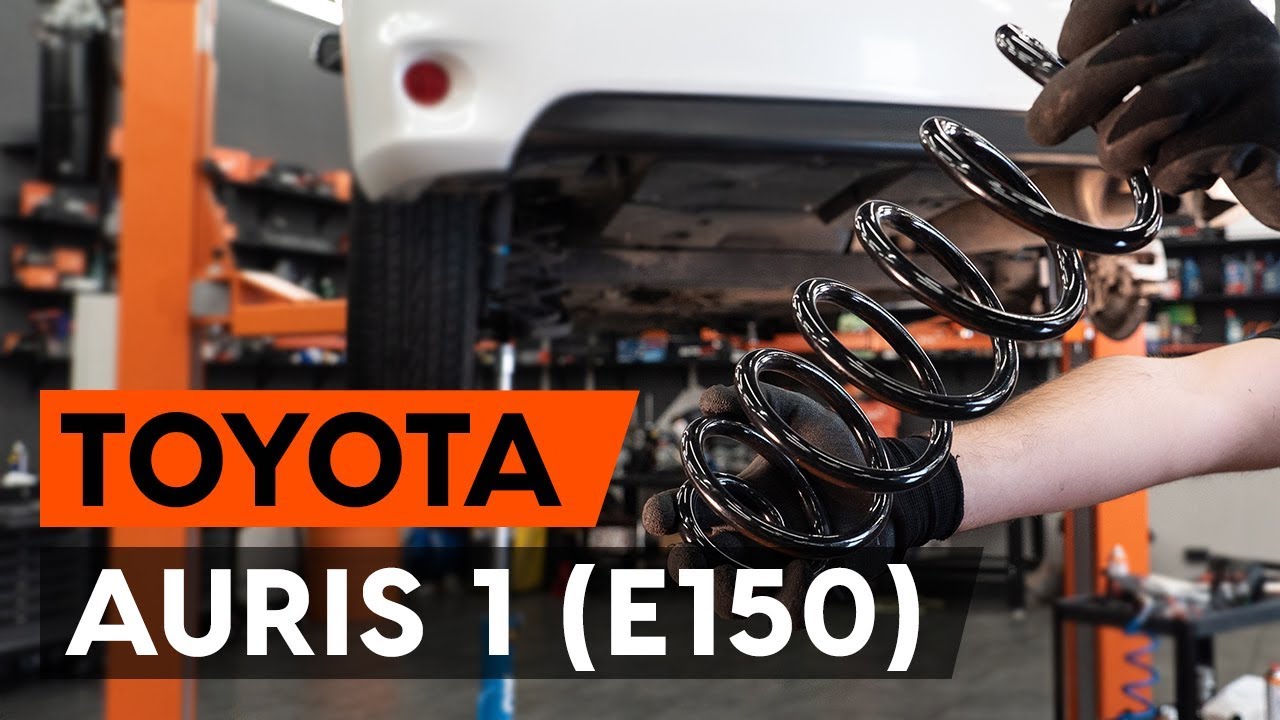 Hvordan bytte bak fj&aelig;rer der p&aring; TOYOTA AURIS 1 (E150)[AUTODOC-VIDEOLEKSJONER]