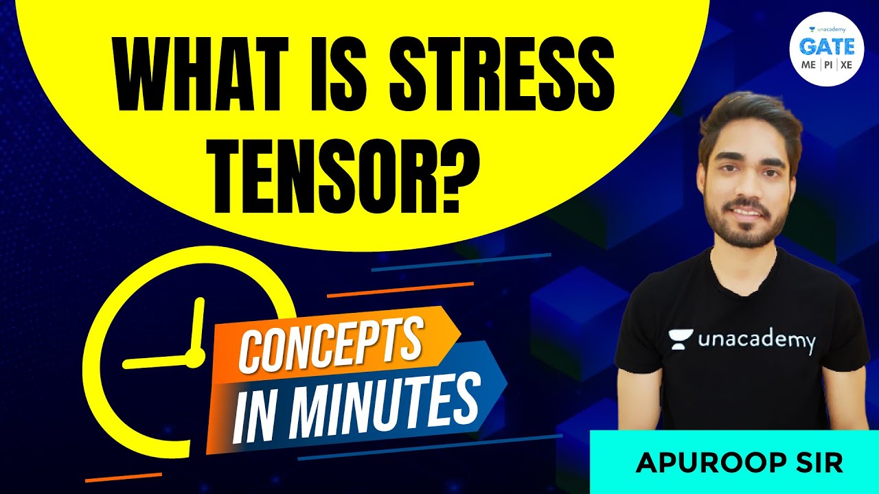 What is Stress Tensor  | Concepts in Minutes | By Apuroop Sir
