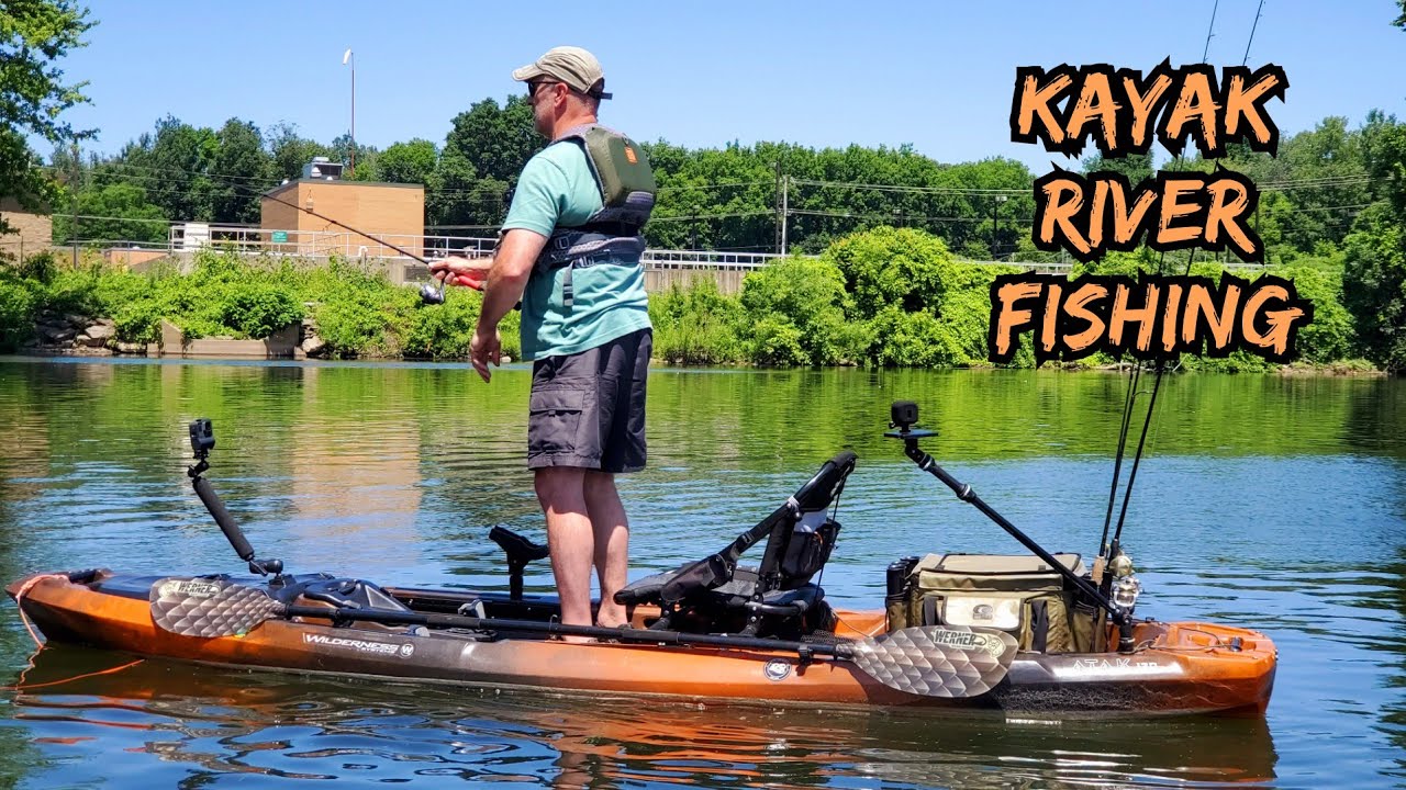 Kayak River Fishing || Wilderness Systems ATAK 120 || Mixed Bag
