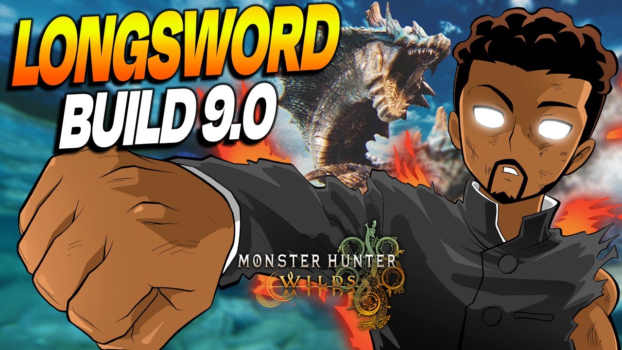 LONG SWORD 9.0 BUILD • Best Raw Build TU2 (99% Affinity) | Monster Hunter Wilds Longsword Endgame