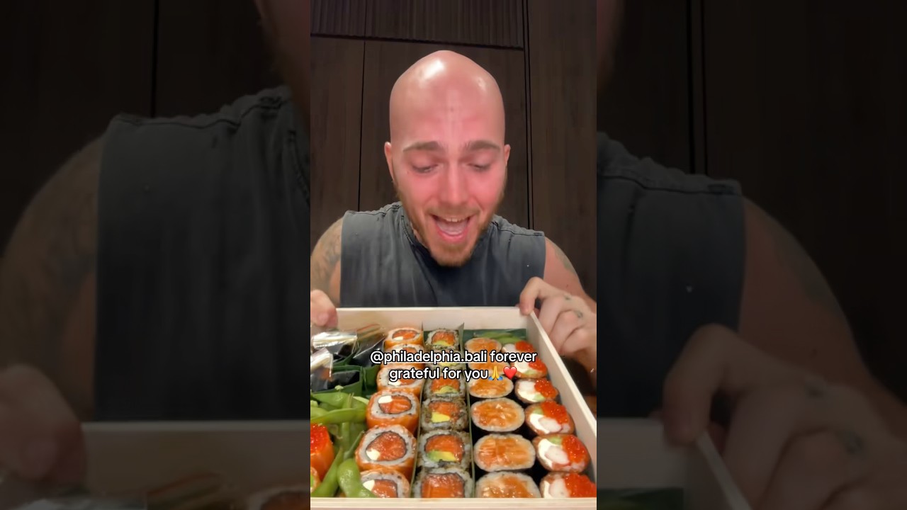 Filadelfia Sushi Bali 🍣🤩😍😋 #sushi #bali #japanesefood #foodie