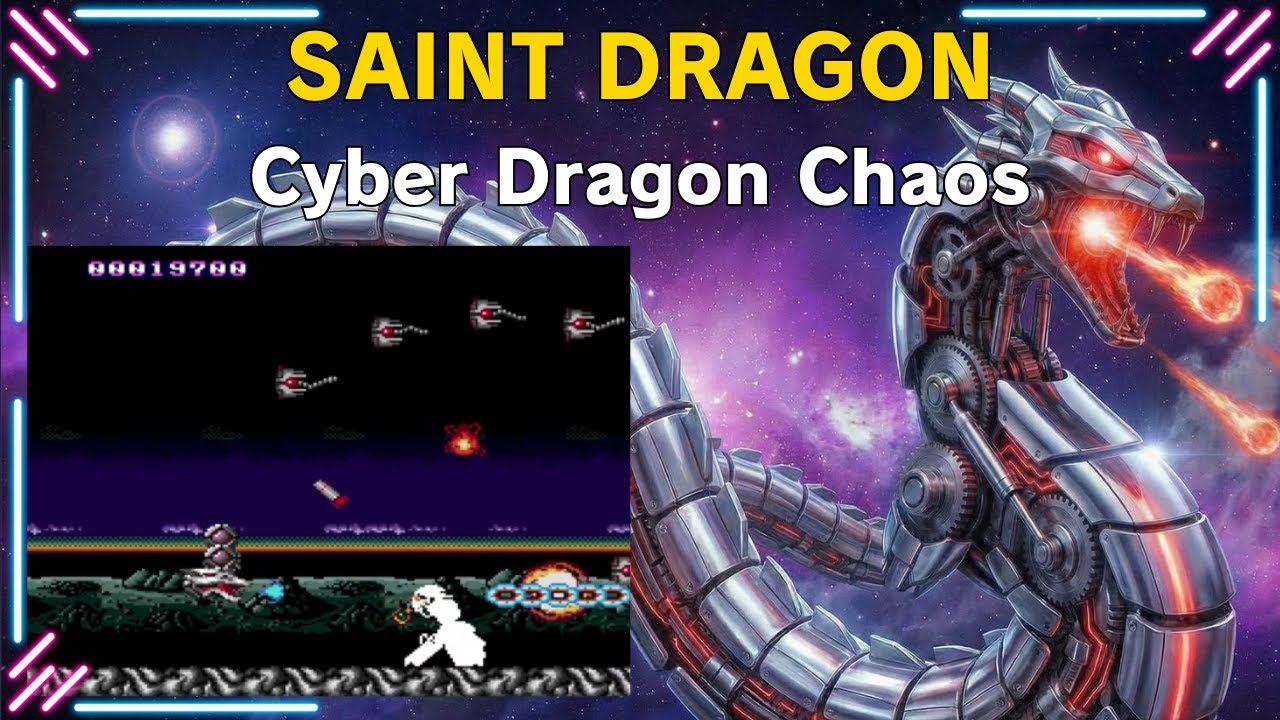 Classic Arcade Shooter for the PC Engine | Saint Dragon (天聖龍)