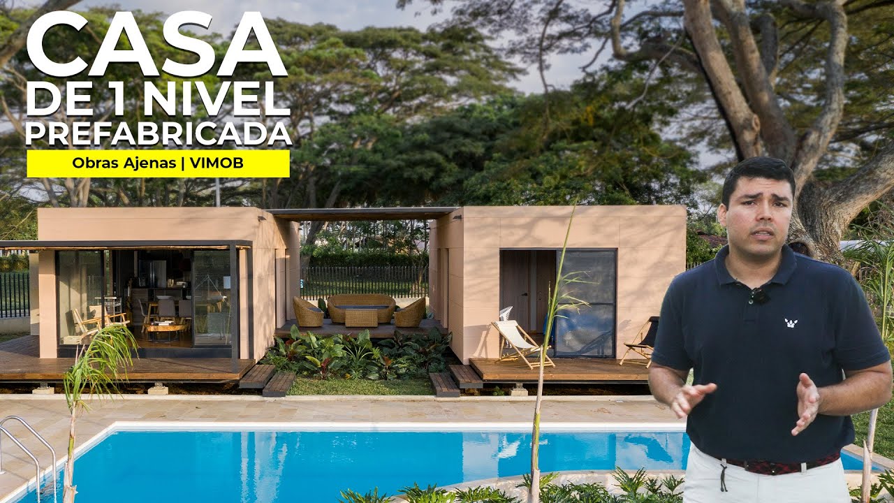 CASA de 1 NIVEL en TAN SOLO 2 MESES LISTA | Prefabricación  | OBRAS AJENAS | @VIMOB CASAS MODULARES