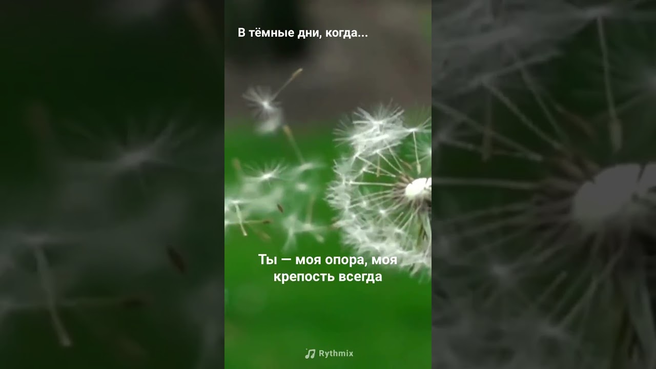 Ты рядом Господь ты не оставишь 