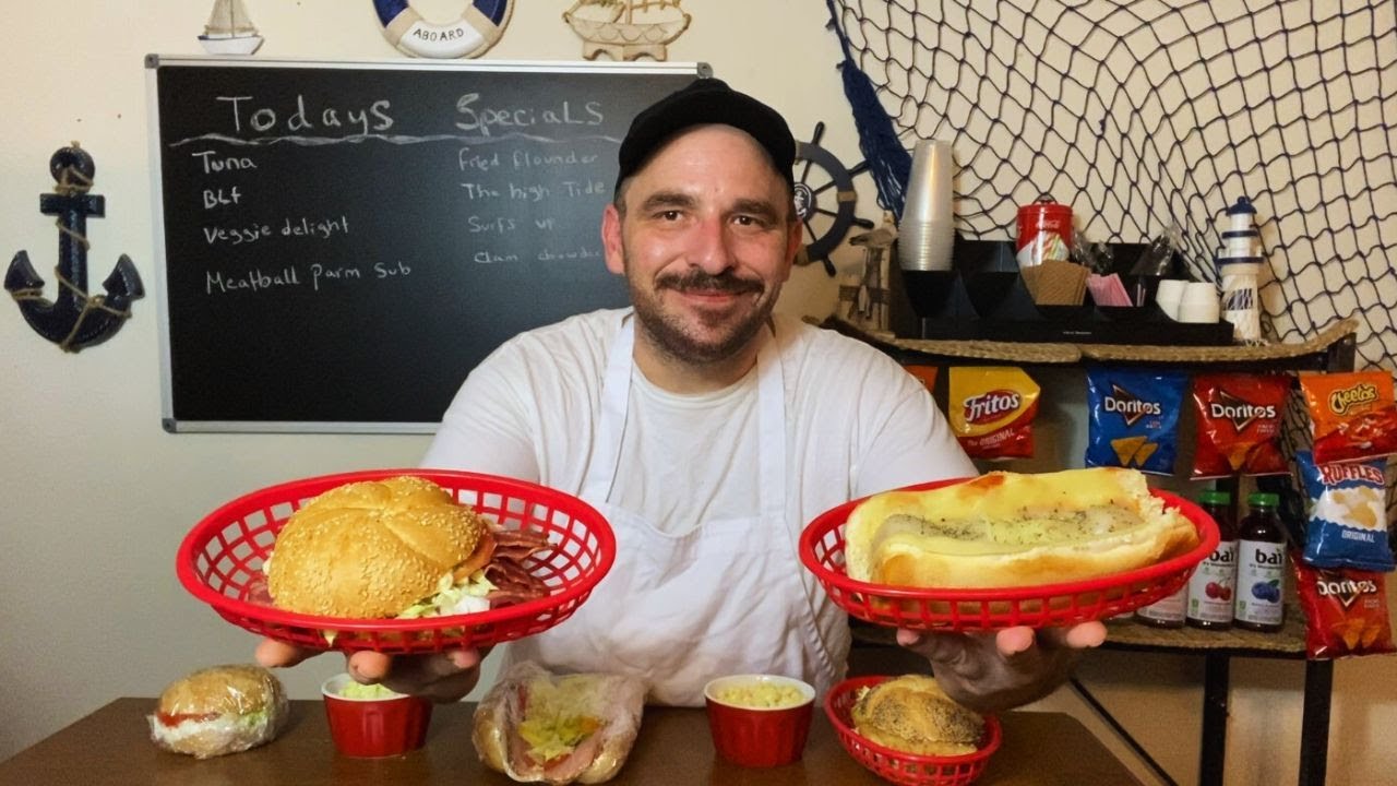 ASMR- The Boardwalk Sandwich Shop ☀️🌊🥪Role Play