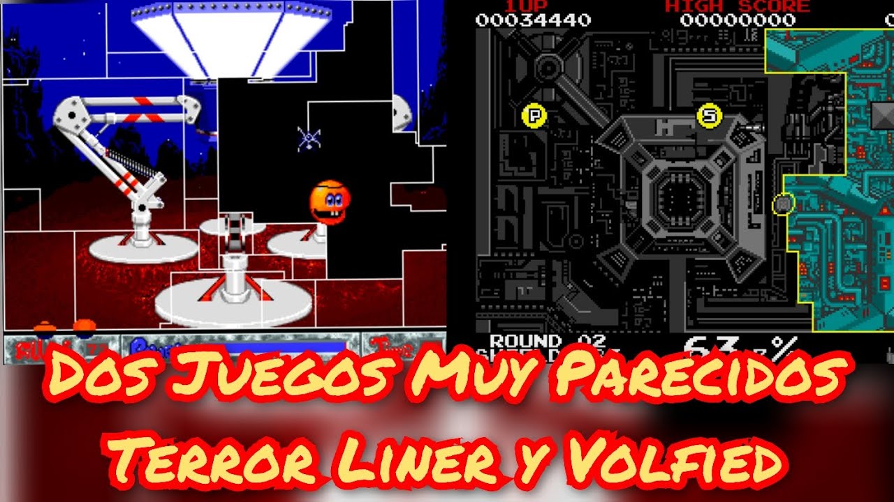 Dos Juegos Muy Parecidos Terror Liner y VolfieD