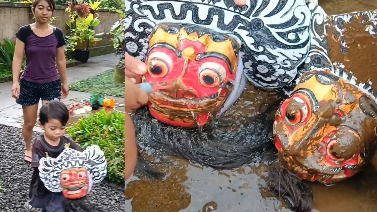 Adik Irvan Mandiin Semua Barongan, Baronganya Penuh Lumpur