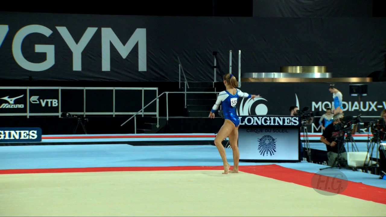 HULGAARD Mette (DEN) - 2017 Artistic Worlds, Montr&eacute;al (CAN) - Qualifications Floor Exercise