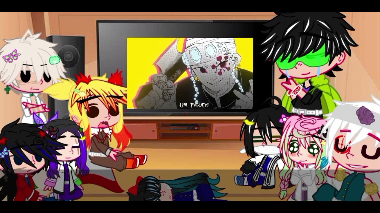 ∘₊✧──Hashiras reagindo ao piseiro dos hashiras | ships: giyushino e obamitsu───✧₊∘