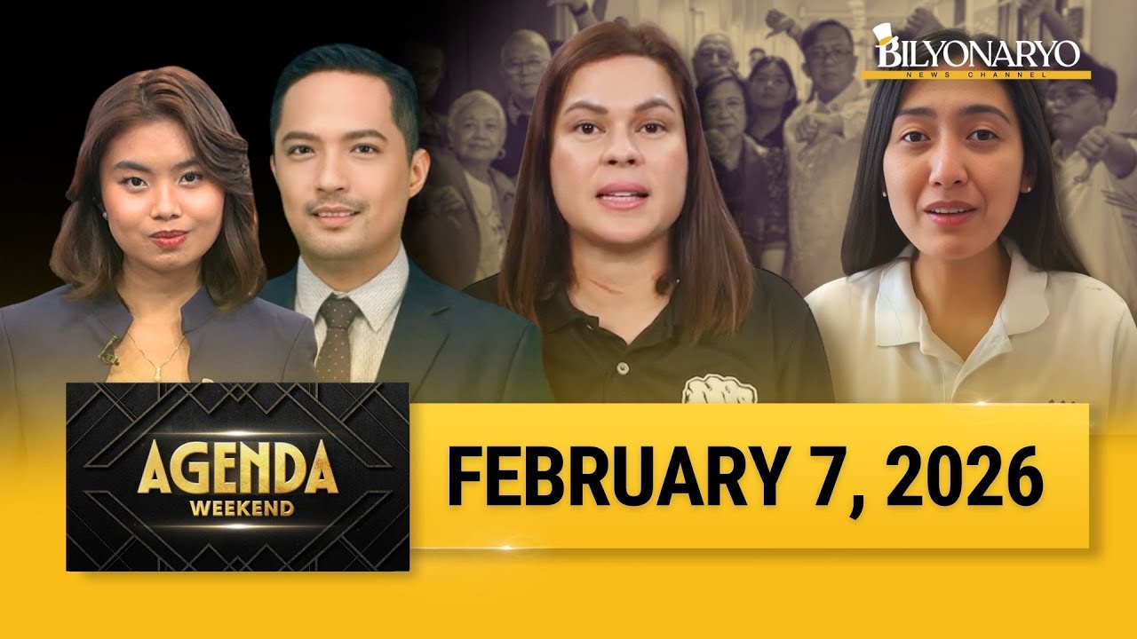 Agenda Weekend |  February 7, 2026