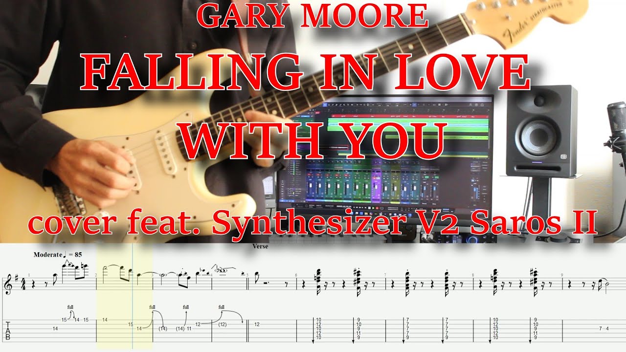 Gary Moore / Falling In Love With You cover feat. Synthesizer V2 Saros II (revised edition)