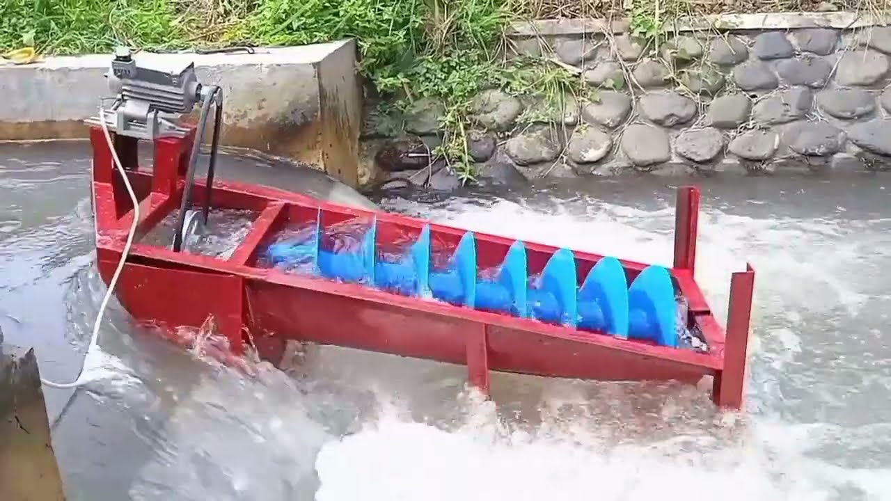 Turbin Ulir Archimedes Screw In Indonesia Part3|Finishing Turbine|ian cemplun
