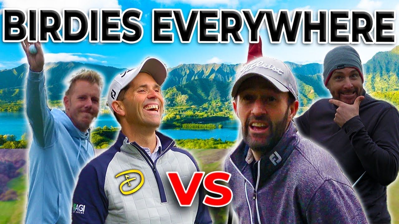 CRAZY Golf Match with 3 TOUR PROS and Me | East Devon Golf Club // Part 1