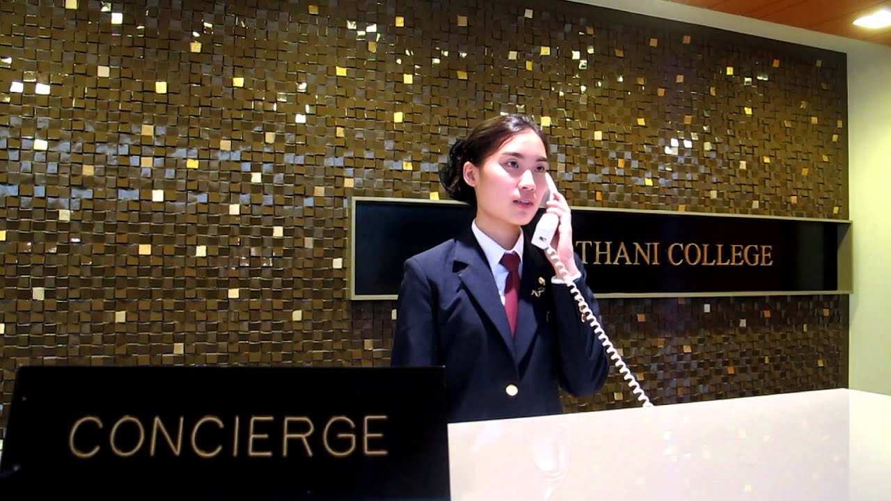 FRONT OFFICE CHECK IN | Dusit Thani College