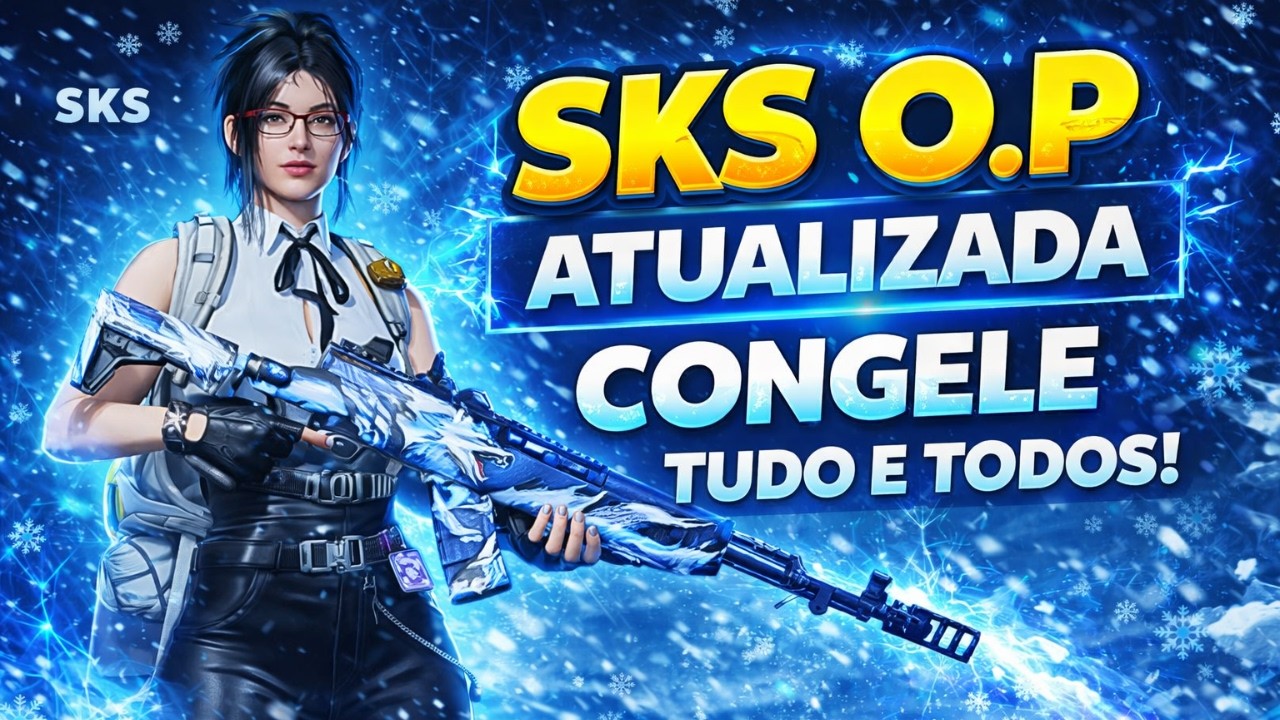 ESSA SKS GELO TÁ QUEBRADA! BUILD OP ATUALIZADA ❄️ Once Human