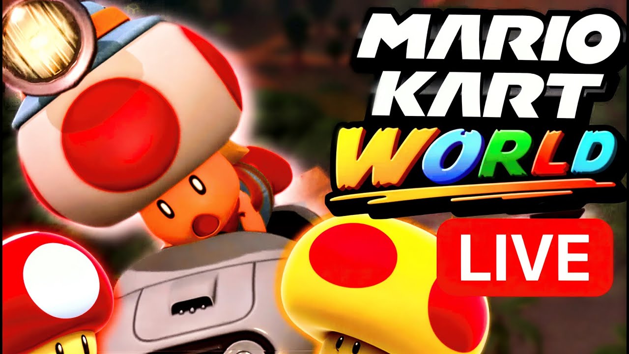 Spaß und Chaos in Mario Kart World!💥| LIVE