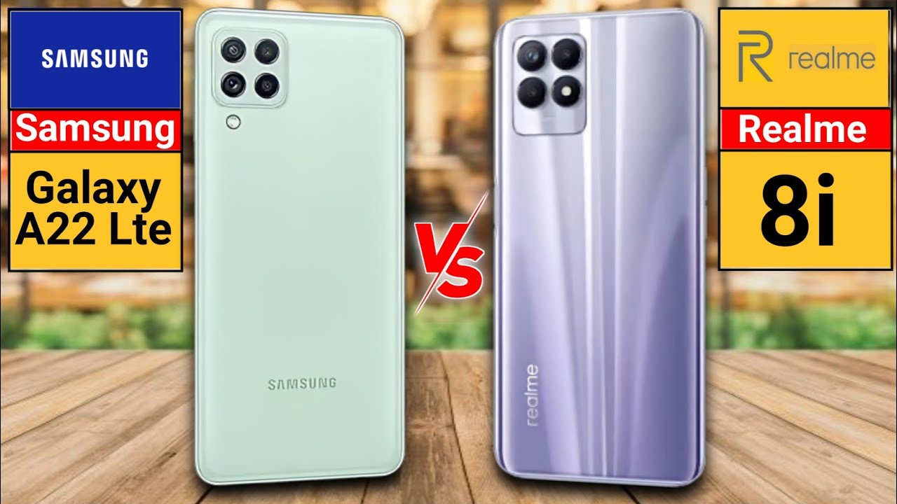 Samsung Galaxy A22 Lte vs Realme 8i | hp 3jutaan terbaik 2021