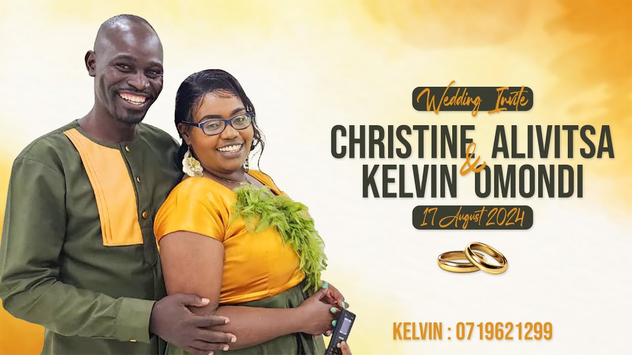 Christine Alivitsa & Kelvin Omondi Wedding |17 August 2024|