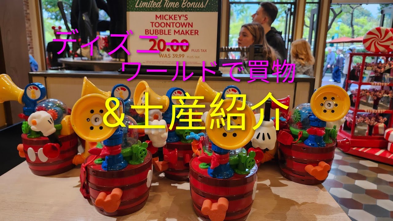 2025年アナハイムディズニー土産