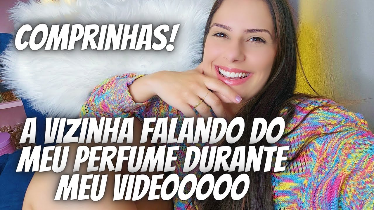 Interrompida pela vizinha comentando do meu perfume kkkk