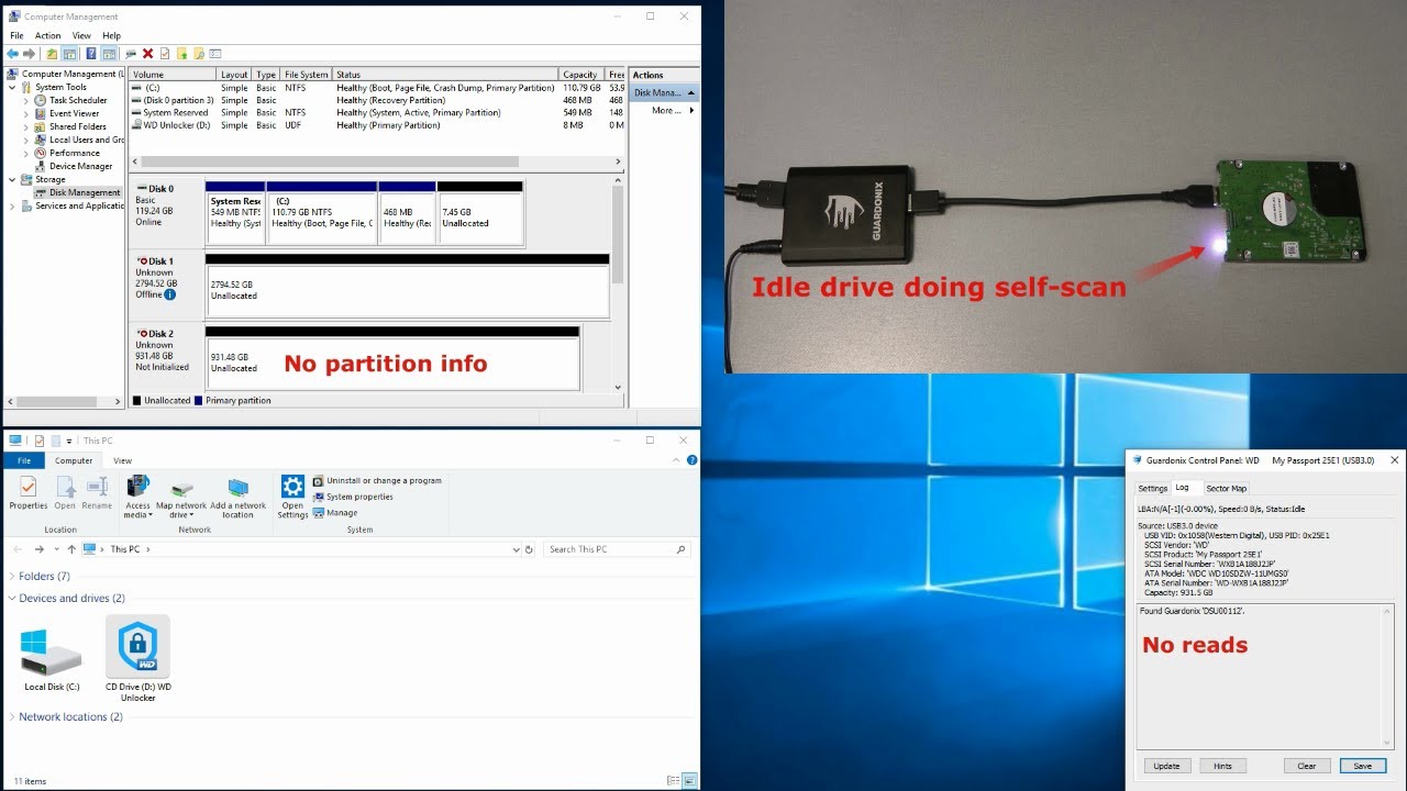 Control Options in Guardonix