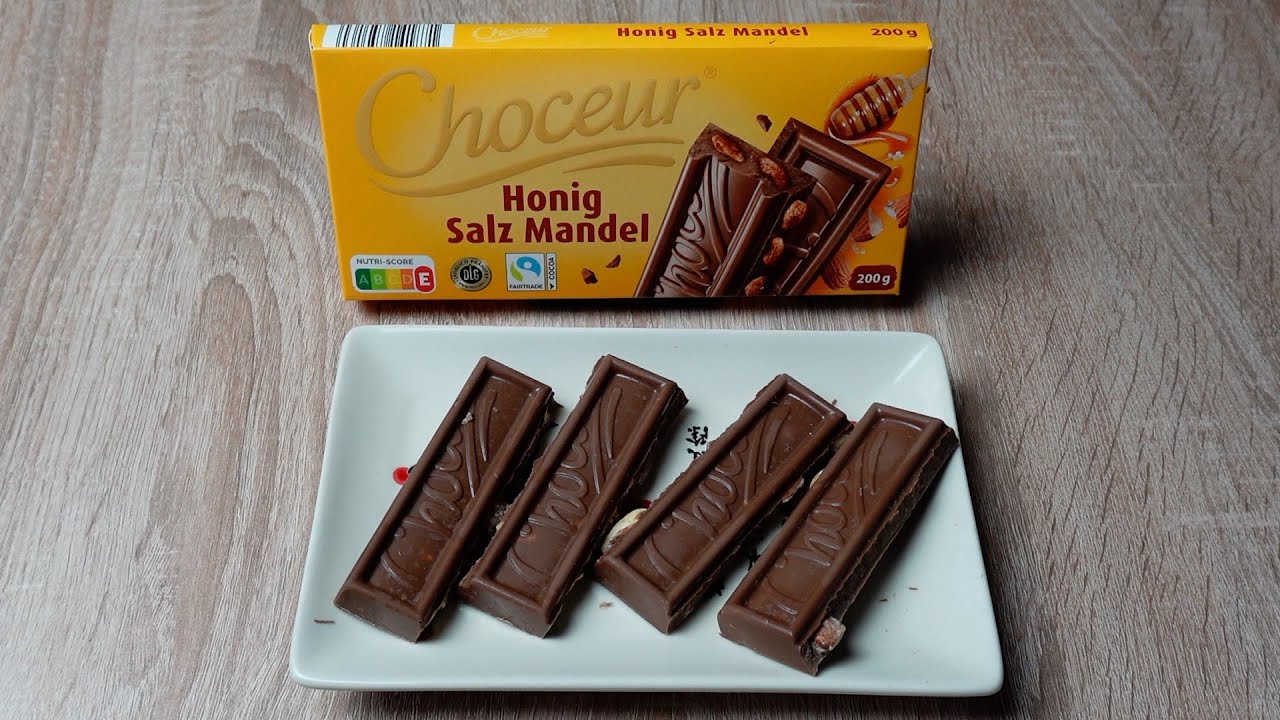 Choceur Honig Salz Mandel Schokolade 🍫 Wie schmeckt die Schokolade aus dem Aldi ?