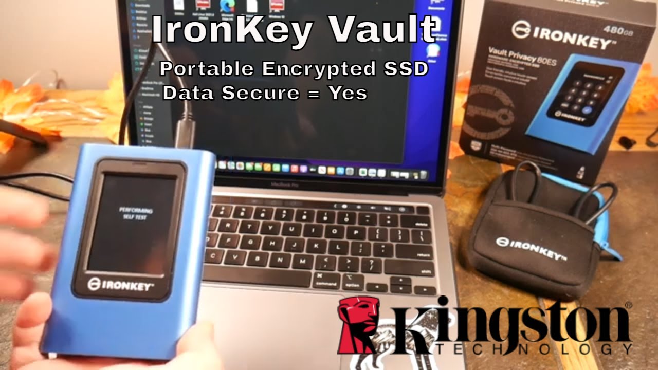Kingston IronKey Vault Portable SSD: Protect Your Data Via Encryption