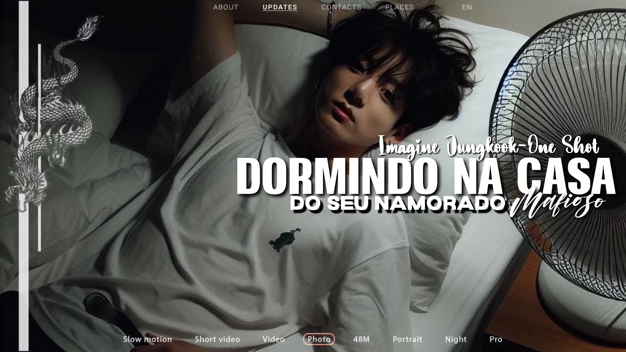 IMAGINE JUNGKOOK— Indo dormir na casa do seu namorado mafios0. - ONE SHOT