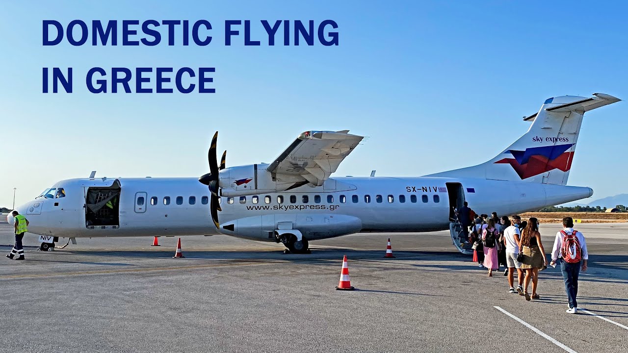 TRIP REPORT | Sky Express ATR 72-500 CHQ-ATH | GQ251