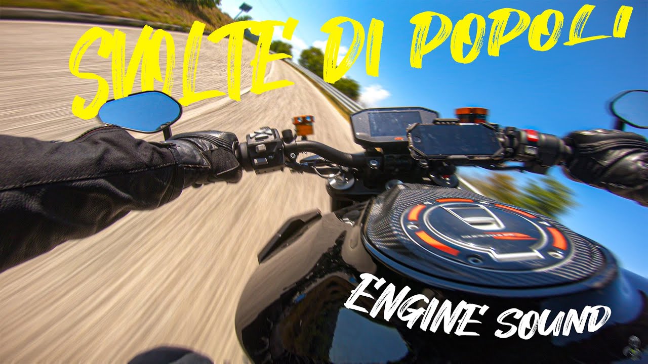 Svolte di Popoli - KTM 1290 SUPER DUKE R RAW ON BOARD 4K