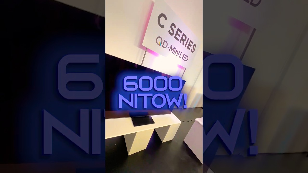 6000 NIT&Oacute;W - NOWE TELEWIZORY TCL QD-MINI LED UJAWNIONE! WIDZIELIŚMY SERIĘ C 2025