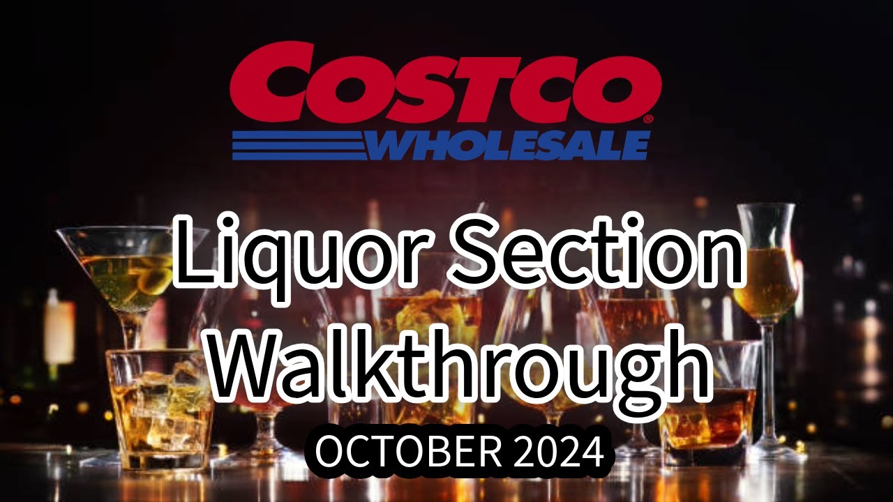 Costco USA (Washington State) - Liquor Section Walk-through