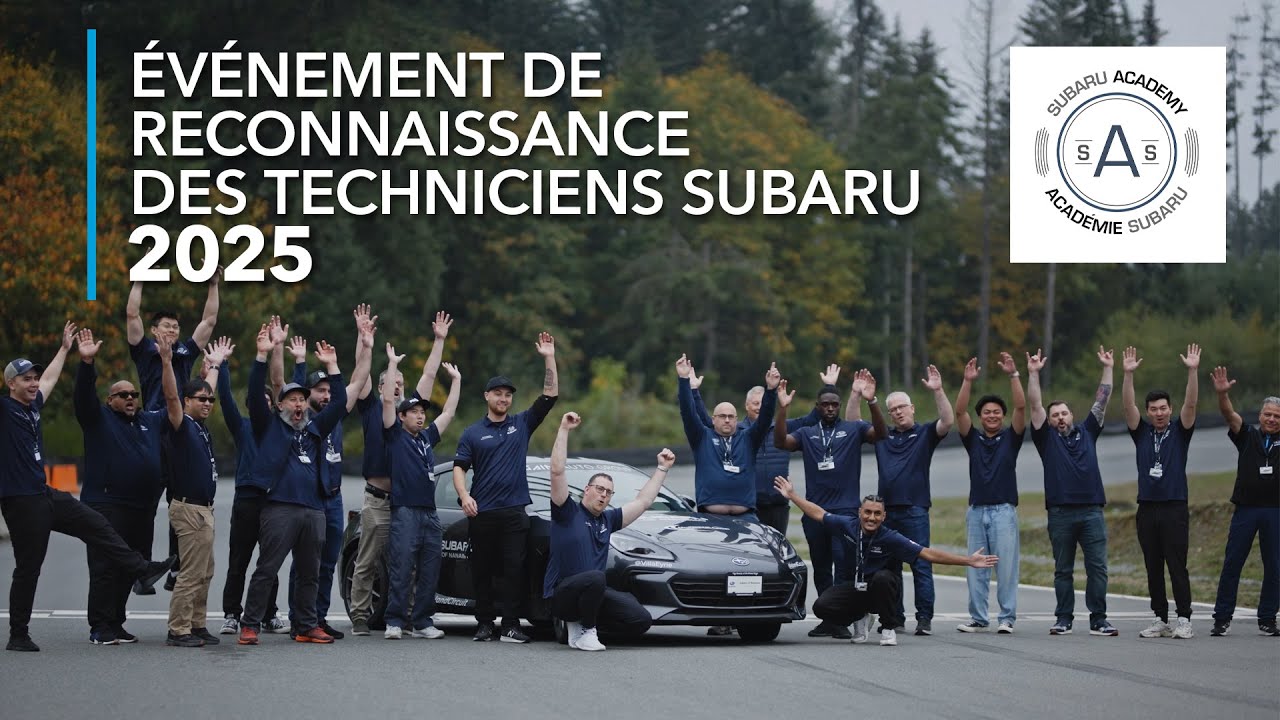 Événement de reconnaissance des techniciens Subaru Canada 2025