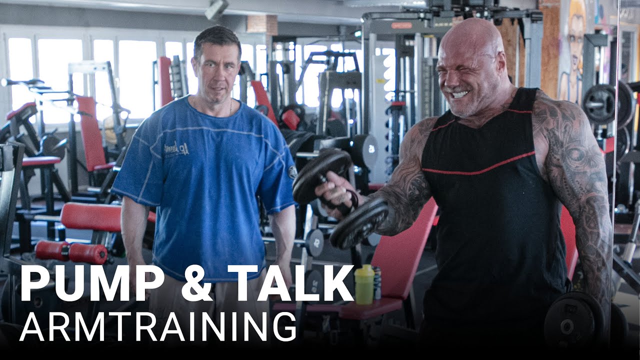 Pump and Talk - Bosse | Armtraining Bodybuilding