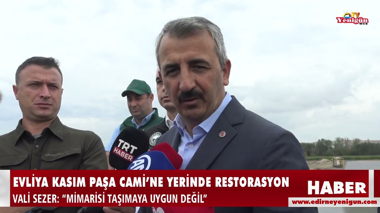 Evliya Kasım Paşa Cami’ne yerinde restorasyon