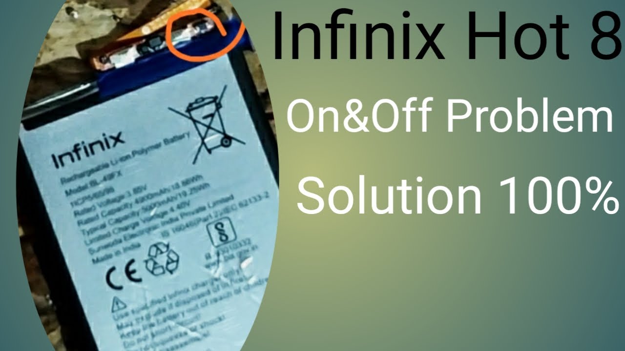 Infinix Hot 8 On Off Problem Solution