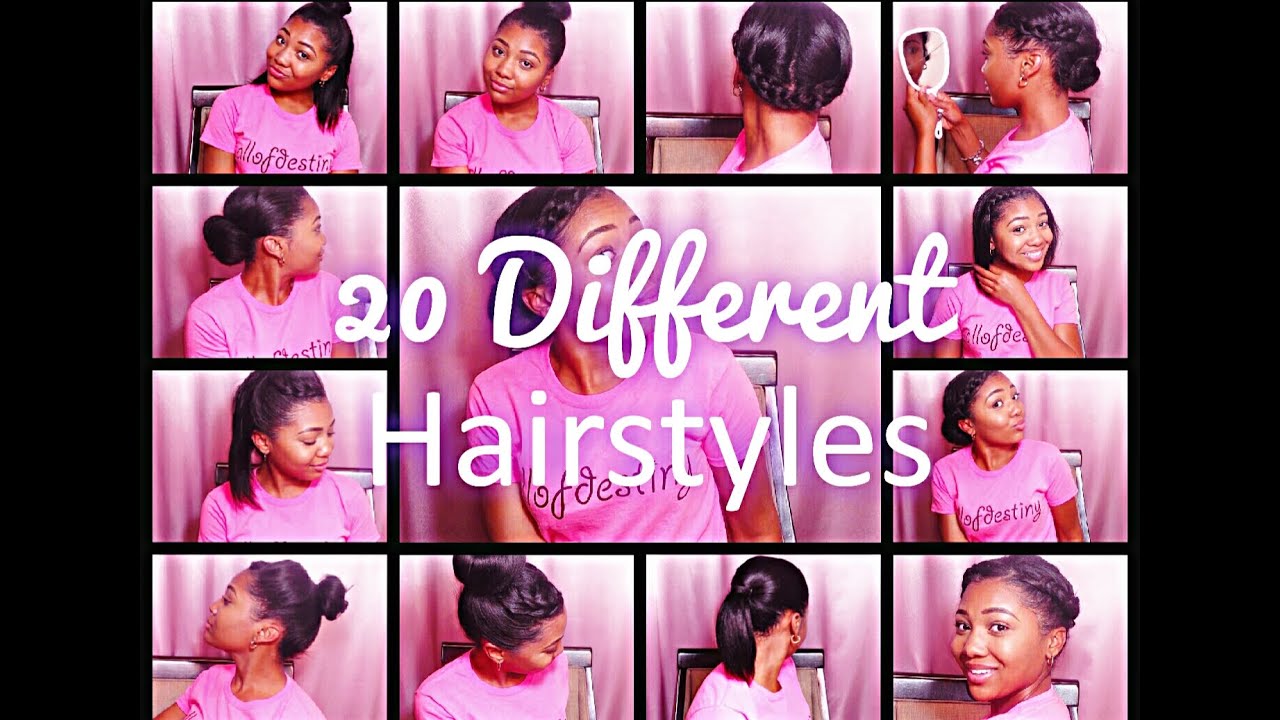 20 HAIRSTYLES for Straight Dirty Relaxed Hair!