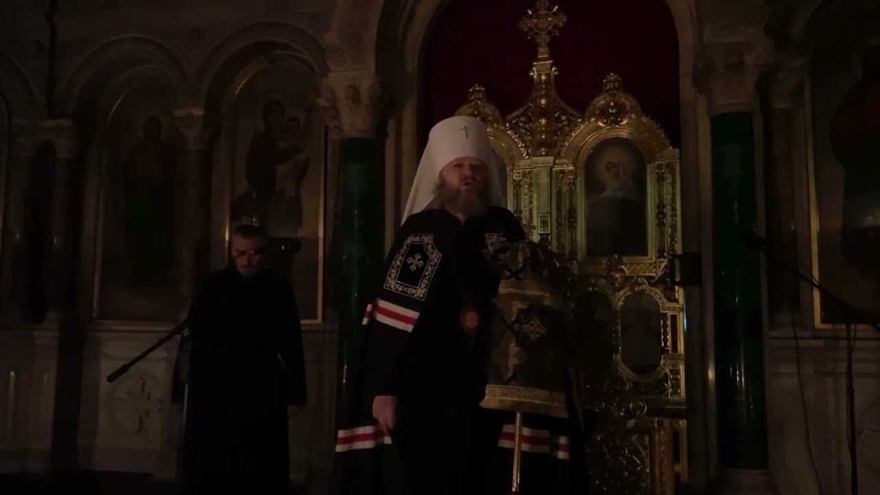 Проповідь митрополита Євлогія 23.02.2026 в Понеділок 1-ї седмиці Великого посту 
