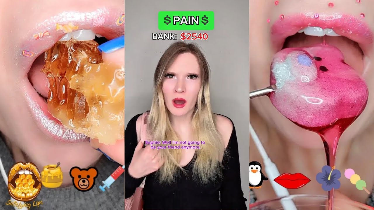 🍅 ASMR eating Storytime 💝 @Brianna Guidryy  @Brianna Mizura  💝 Funny Video  POVs Tiktok Part #80