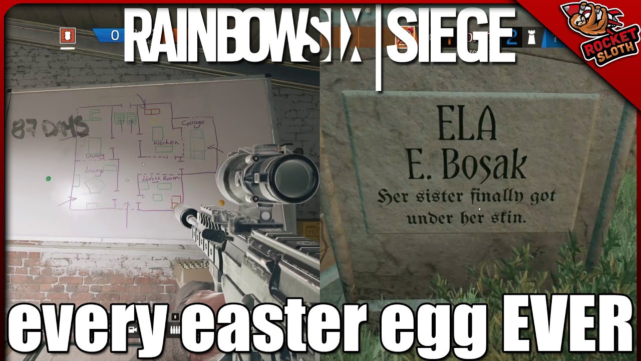3 hours of rainbow six siege easter eggs you probably didn't know...
