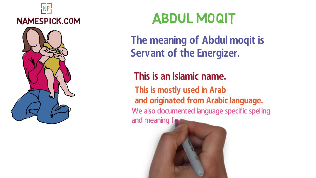 The meaning of Abdul moqit