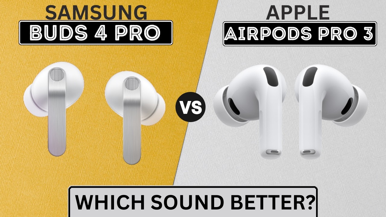 Samsung Galaxy Buds 4 Pro против AirPods Pro 3