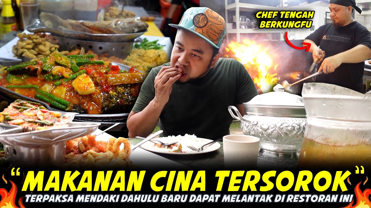 ADA ORANG SANGGUP DATANG KE?..Buka Restoran Makanan Cina Diatas Bukit Ditengah Hutan Pun Orang Cari